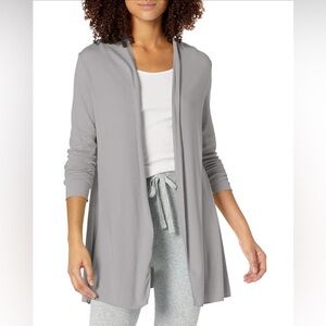 NWT PJ Harlow Small Dark Silver Small Lightweight Sweater Amelia Marrow Edge